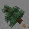 Falling tree