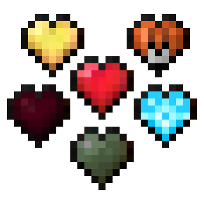 Fresh Hearts - Health Bar