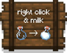 Right Click and Milk (A Farmer's Delight Add-on)