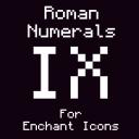 Roman Numerals for Enchant Icons