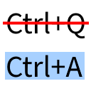 Universal Shortcuts (Ctrl A fix)